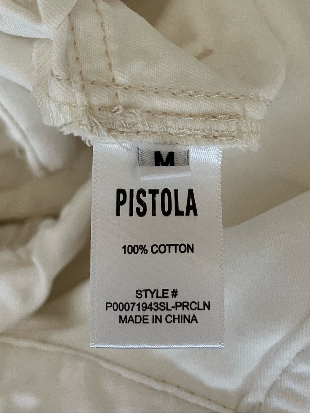 {Pistola} Rosie Jumpsuit in Porcelain - Womens Medium - NWT - Picture 10 of 11